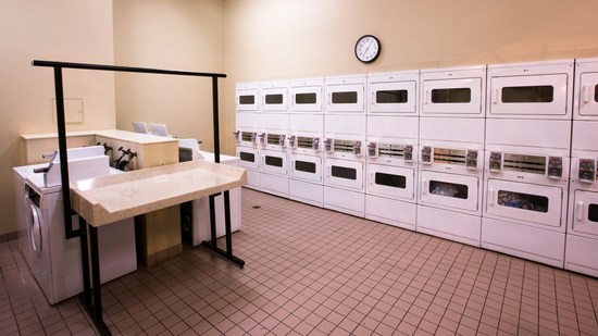 Serviços de lavanderia e lavagem a seco